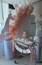 İsme Özel Makine Nakışlı Bebek Banner | Flama | Kapı Süsü