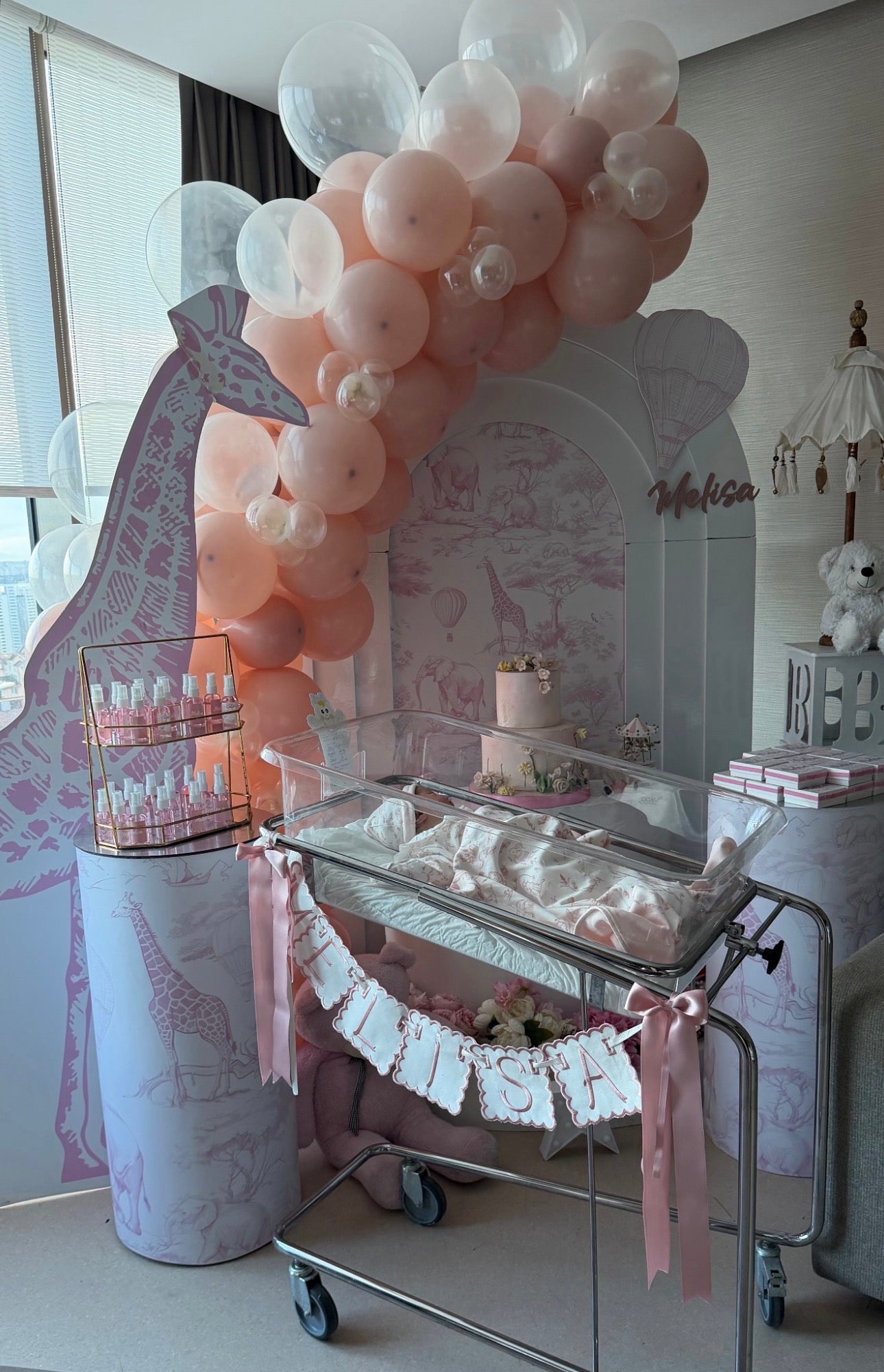 İsme Özel Makine Nakışlı Bebek Banner | Flama | Kapı Süsü