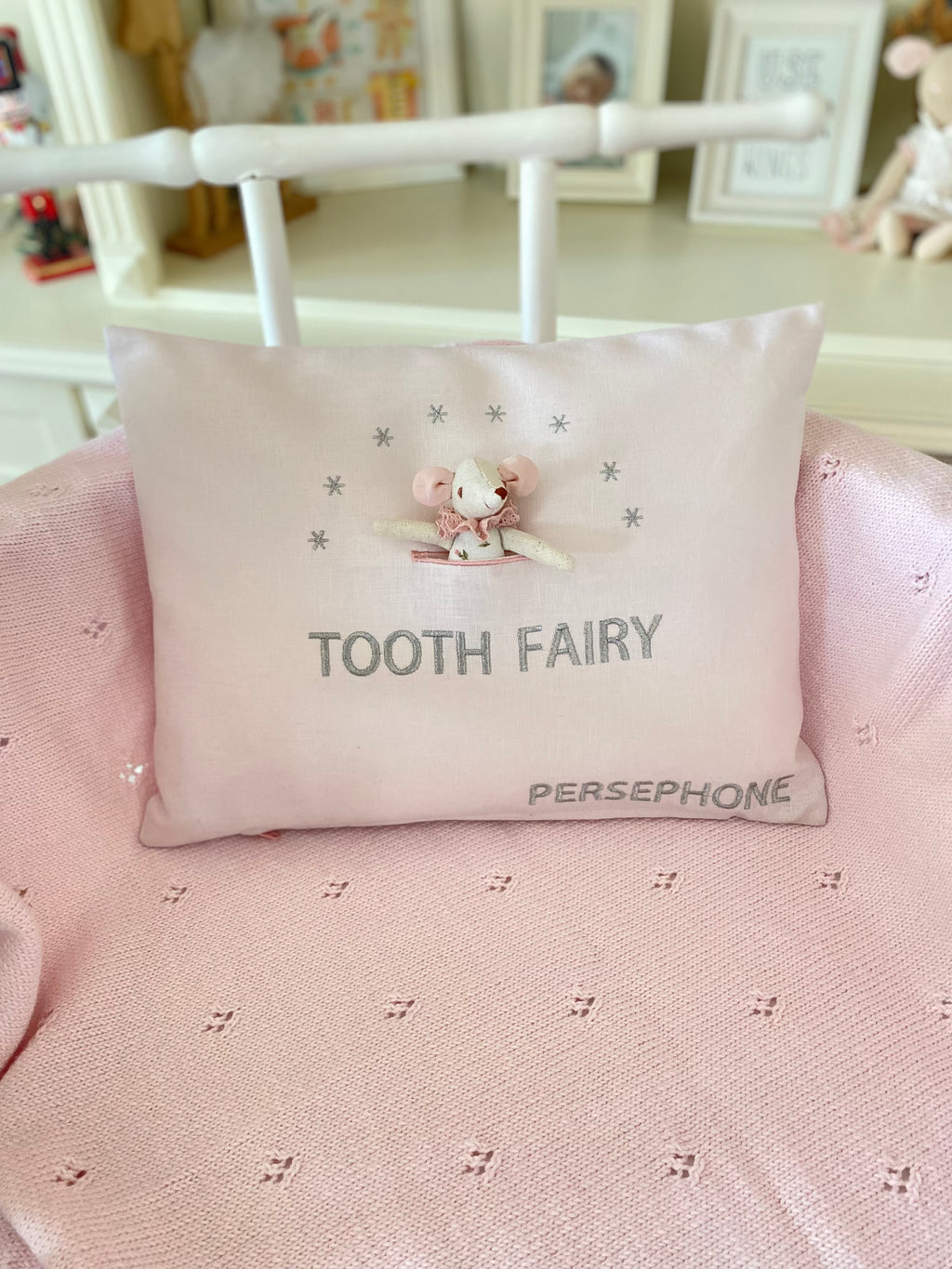 Personalized Tooth Fairy Pillow