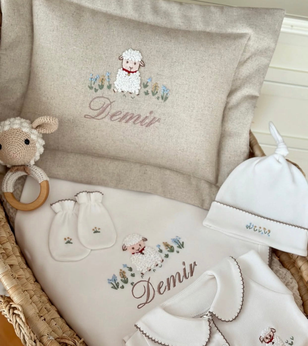 Lamb Model Decorative Baby Pillow