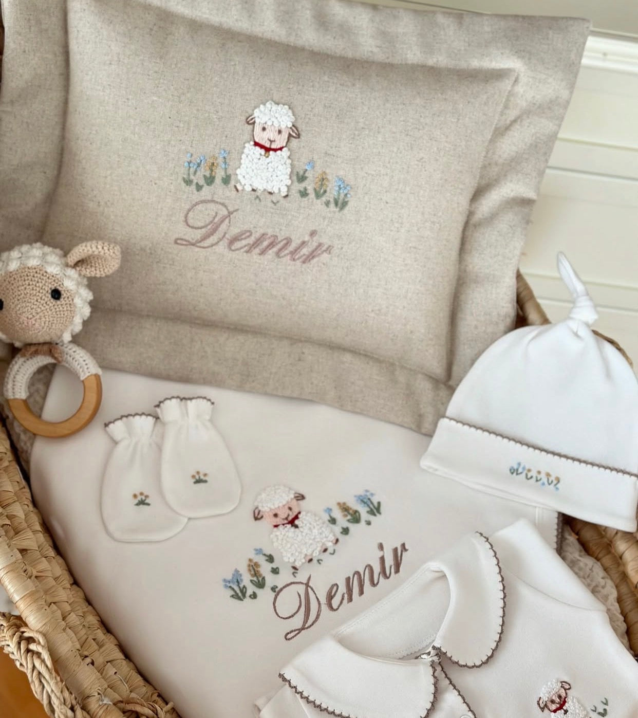 Lamb Model Decorative Baby Pillow