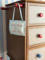 Thank Heaven For Little Boys | Erkek Bebek Nakışlı Kapı Askısı Yastığı