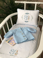 El İşi İşlemeli Peter Rabbitli Alt Açma & Portbebe