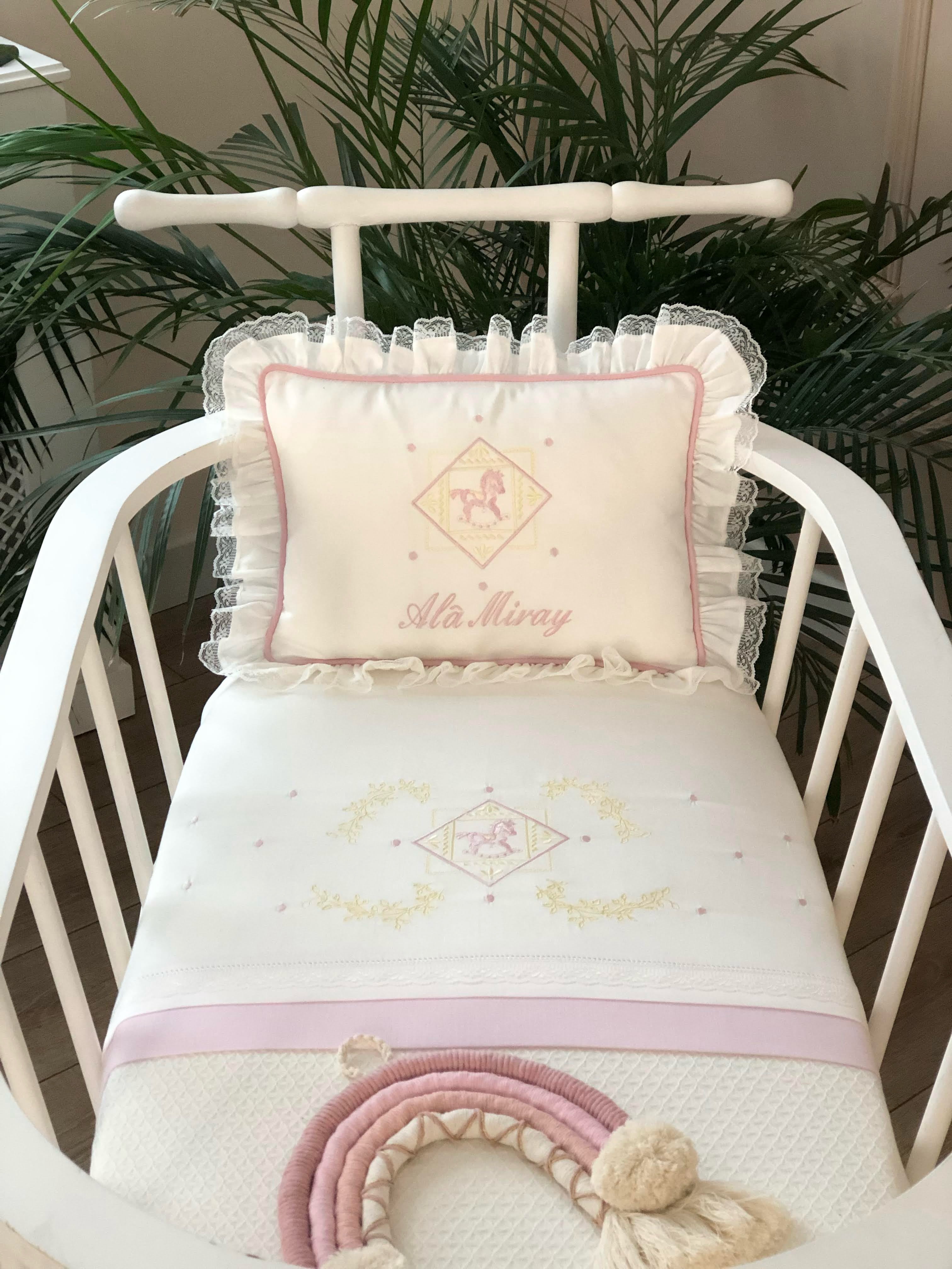 Carousel Noktalı  Bebek Pike Seti