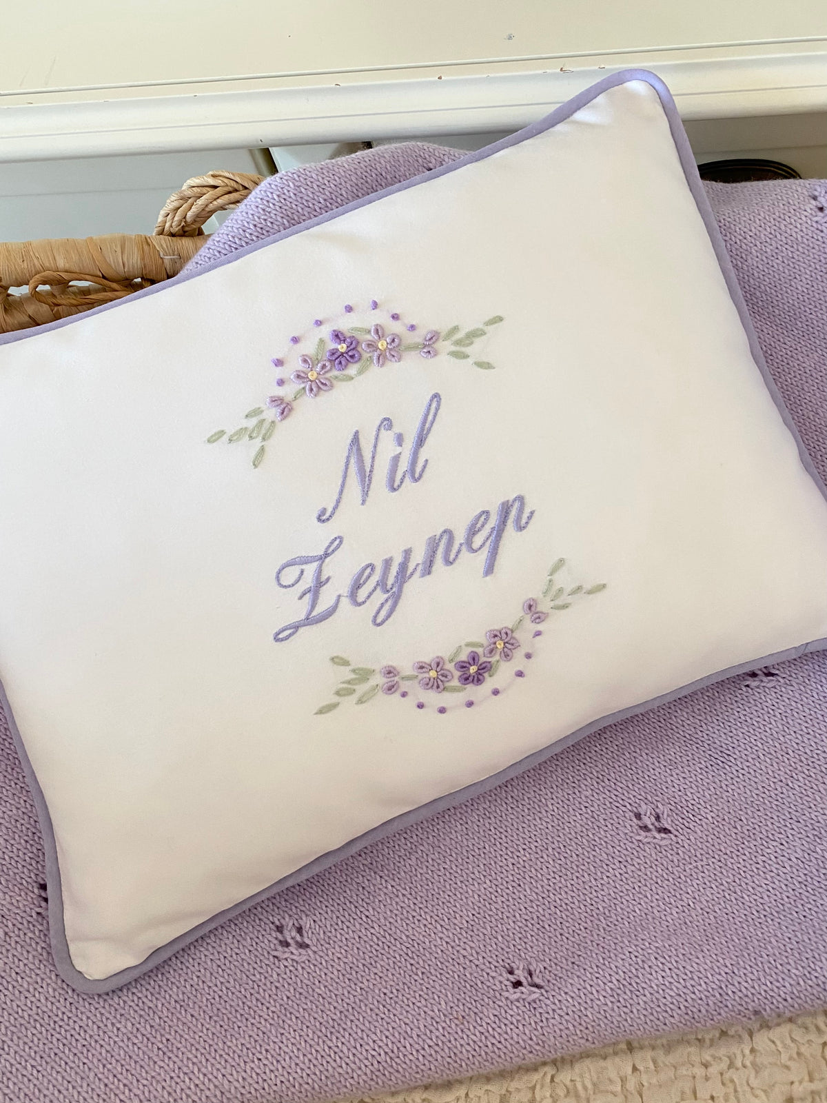 Daisy Decorative Baby Pillow