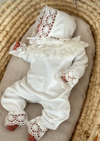 Flora Dantelli 2 Parça Tulum Seti