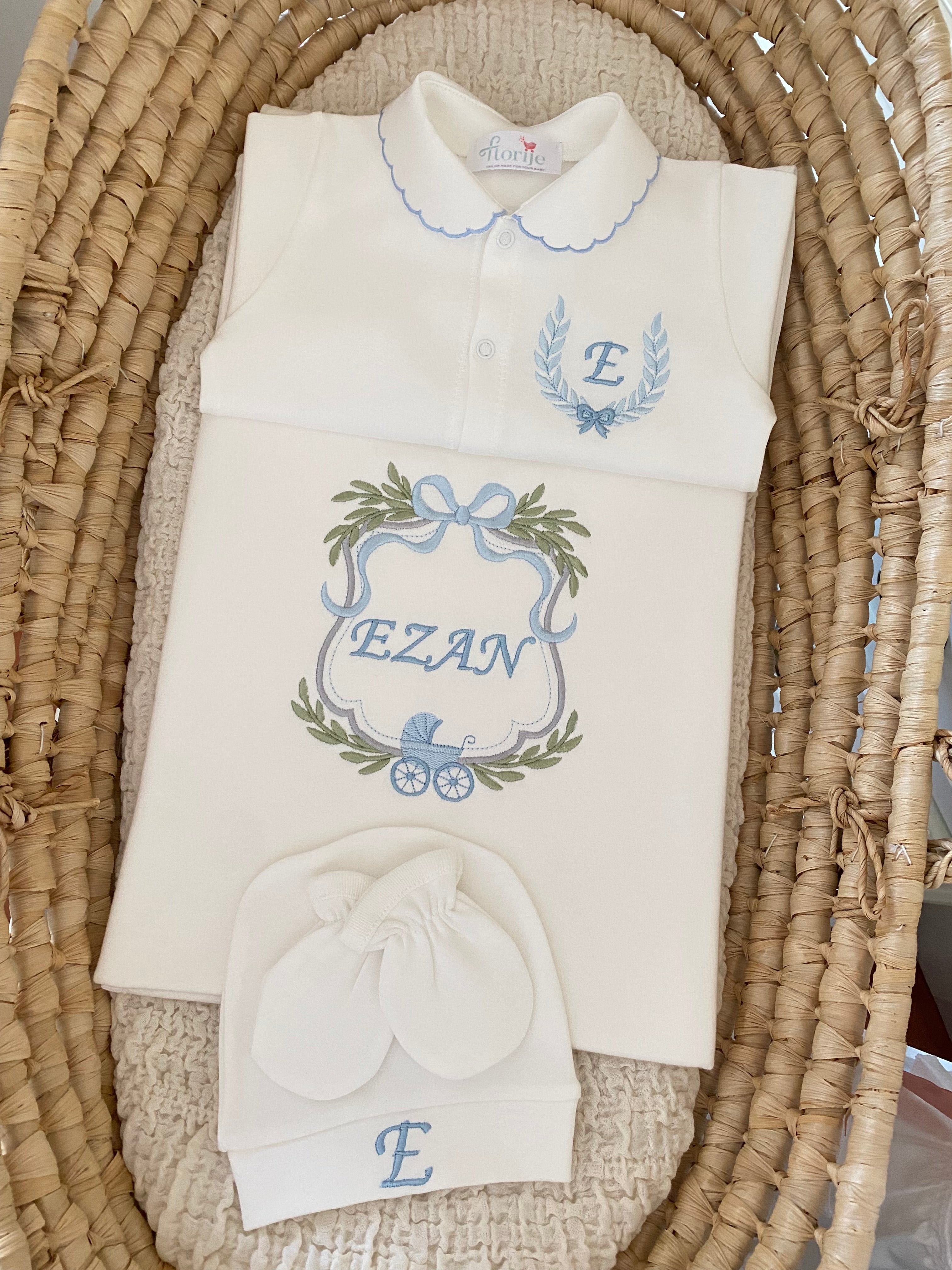 Baby Boy Hastane Çıkışı Seti