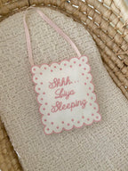 Keten Baby Sleeping Kapı Askısı Yastığı