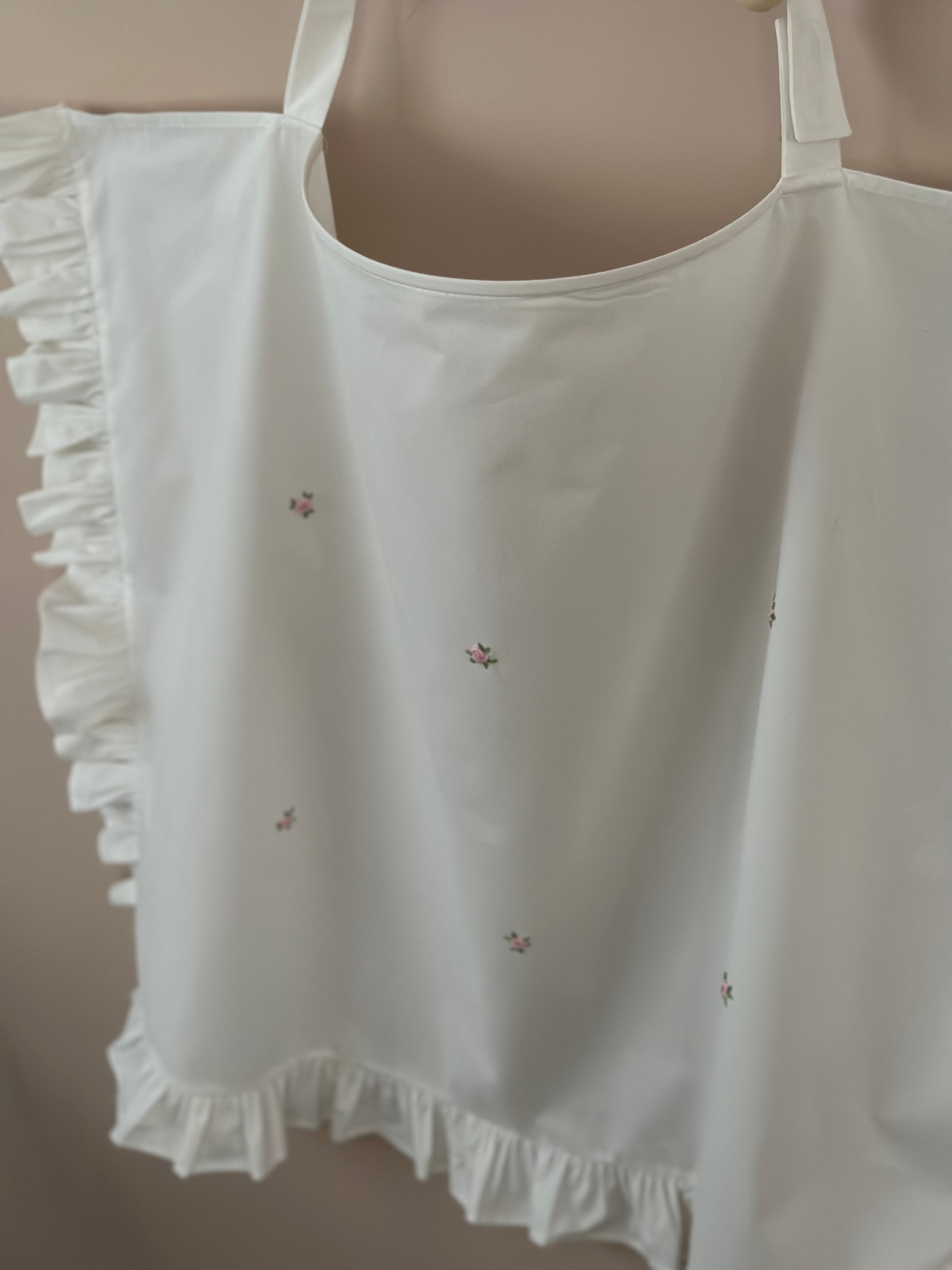 Emzirme Örtüsü El İşi İşlemeli