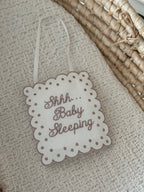 Keten Baby Sleeping Kapı Askısı Yastığı