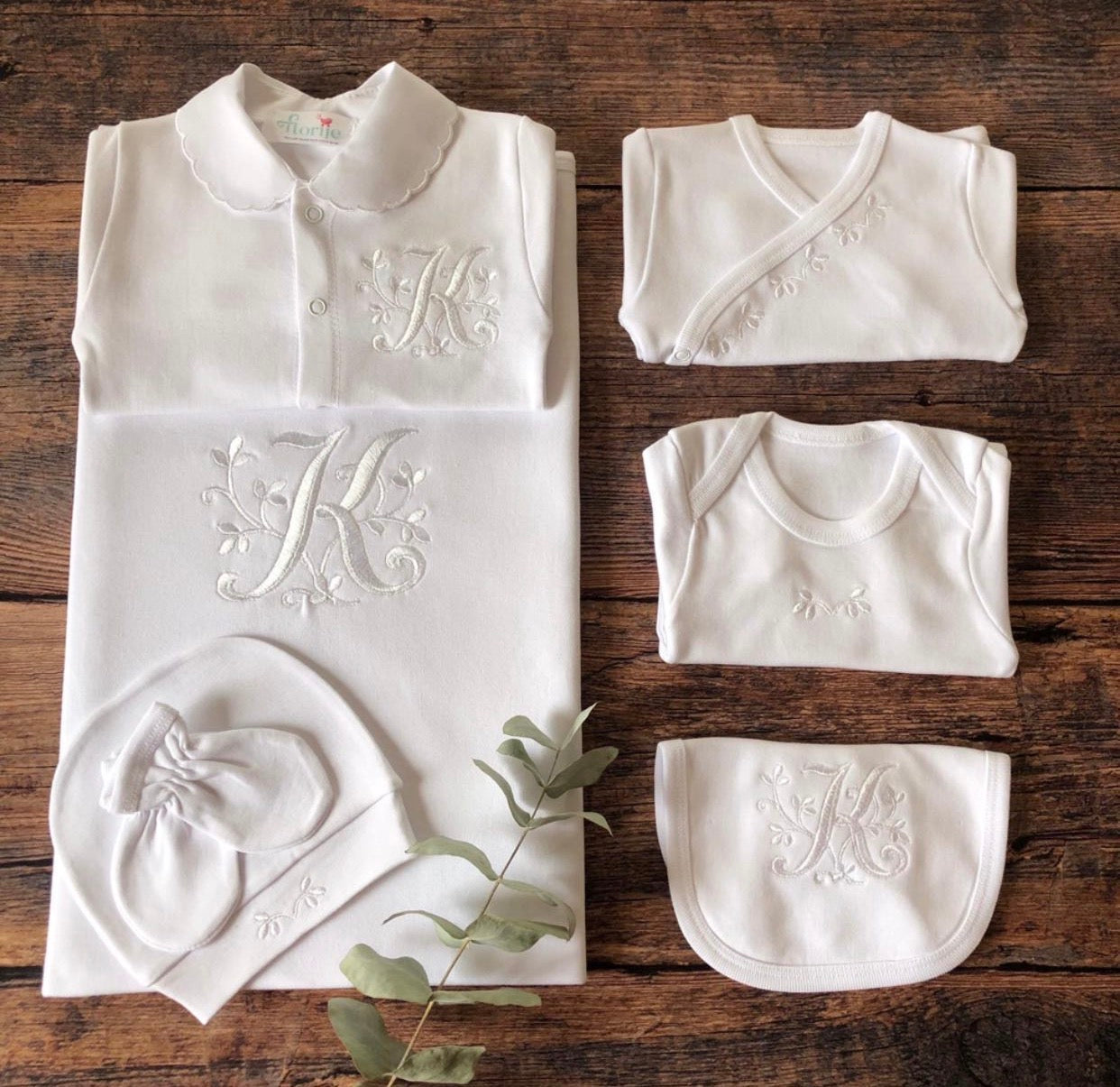 Beyaz Rüya Bebek Hastane Çıkış Seti