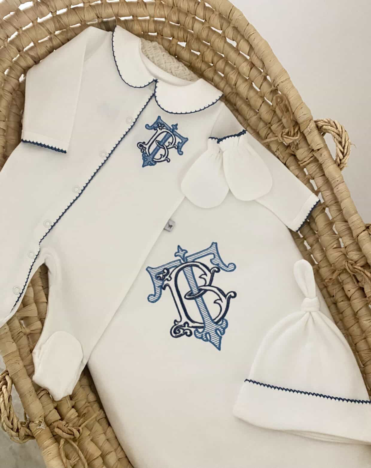 Monogram Organik Yenidoğan Seti