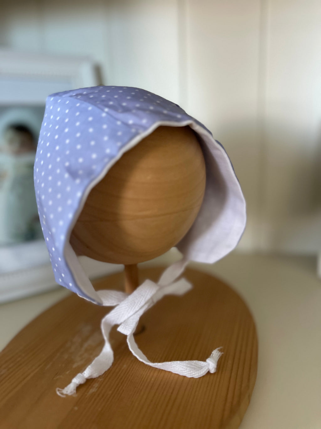 Desenli Yazlık Bebek Bonnet Şapka