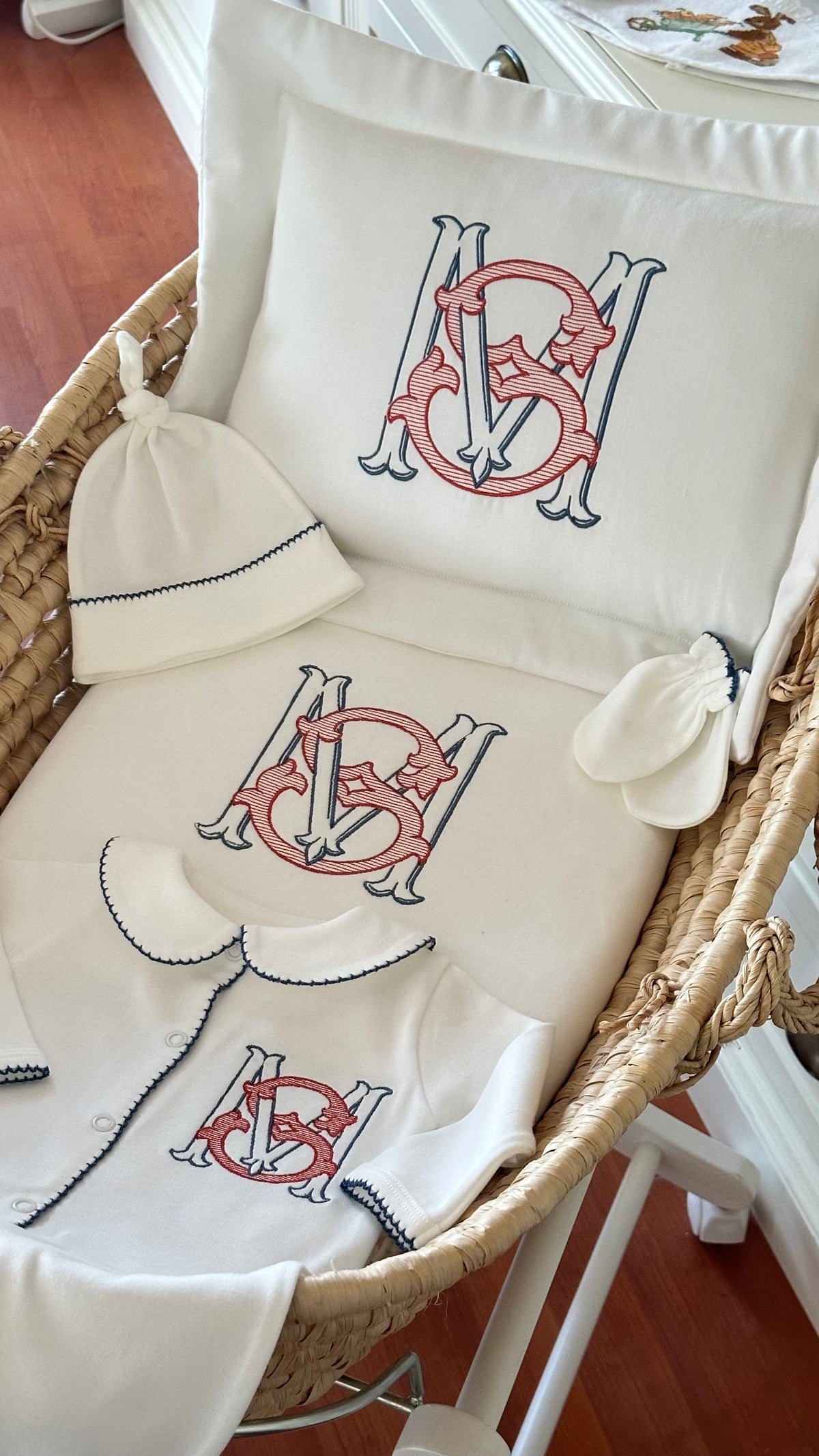 Monogram Organik Yenidoğan Seti