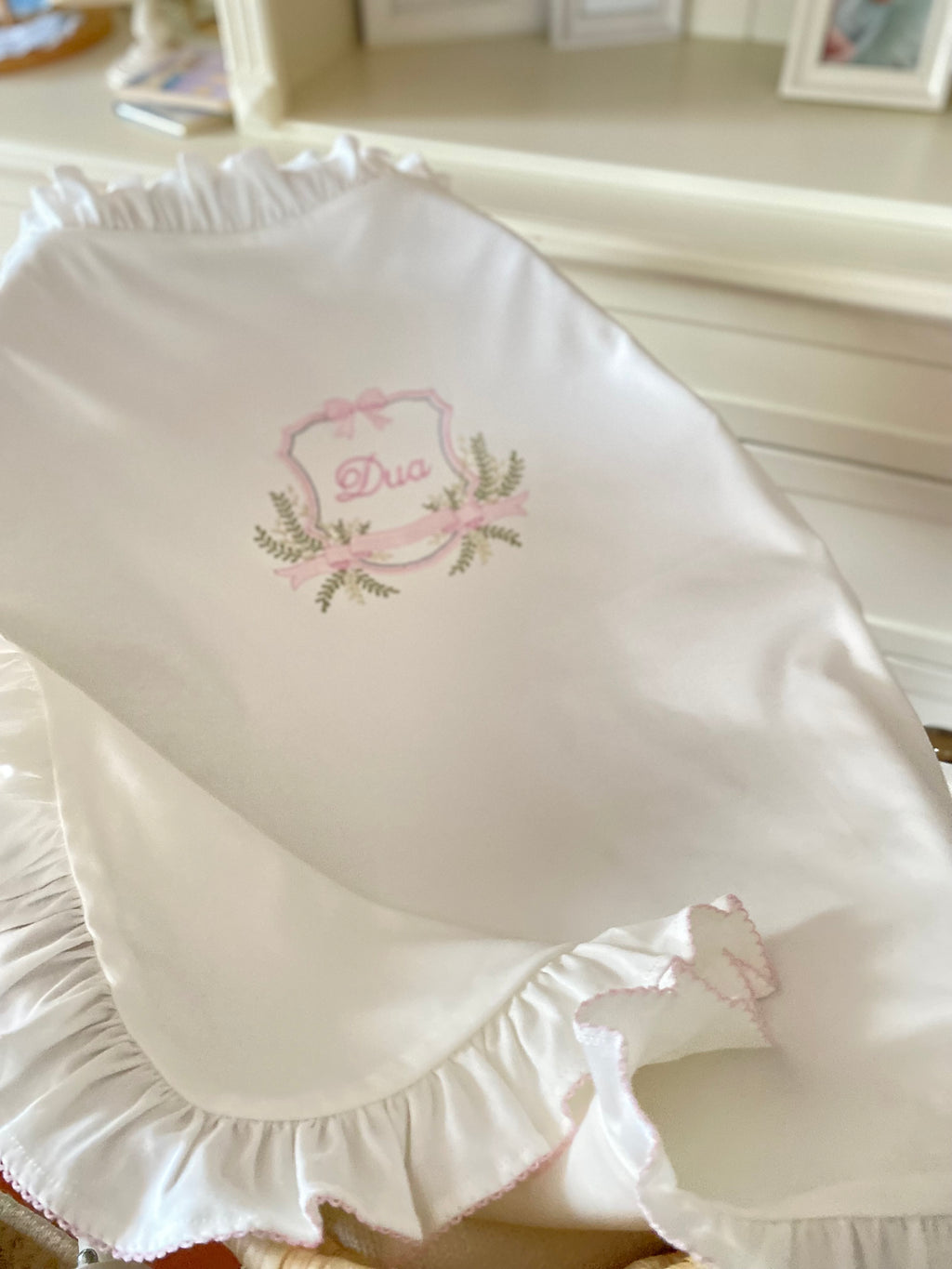 Ribbon Harfli Organik Yenidoğan Seti