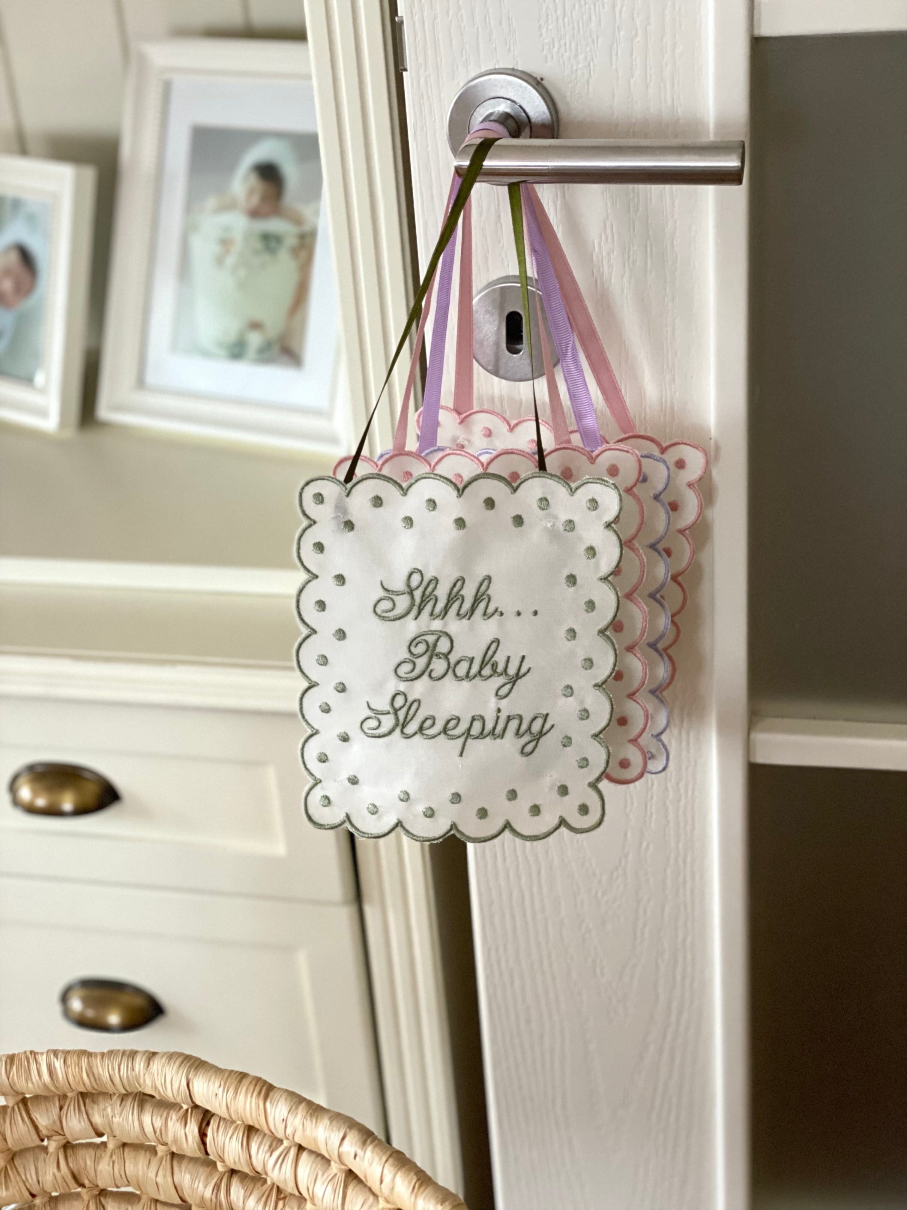 Keten Baby Sleeping Kapı Askısı Yastığı
