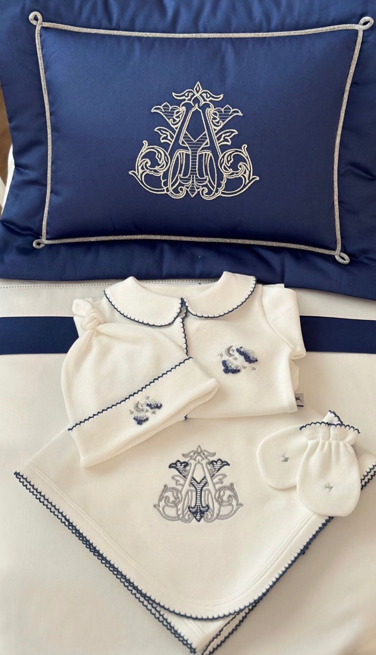 Monogram Organik Yenidoğan Seti