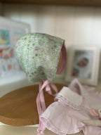 Desenli Yazlık Bebek Bonnet Şapka