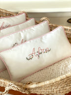 Red Wreath Named Organic Newborn Set