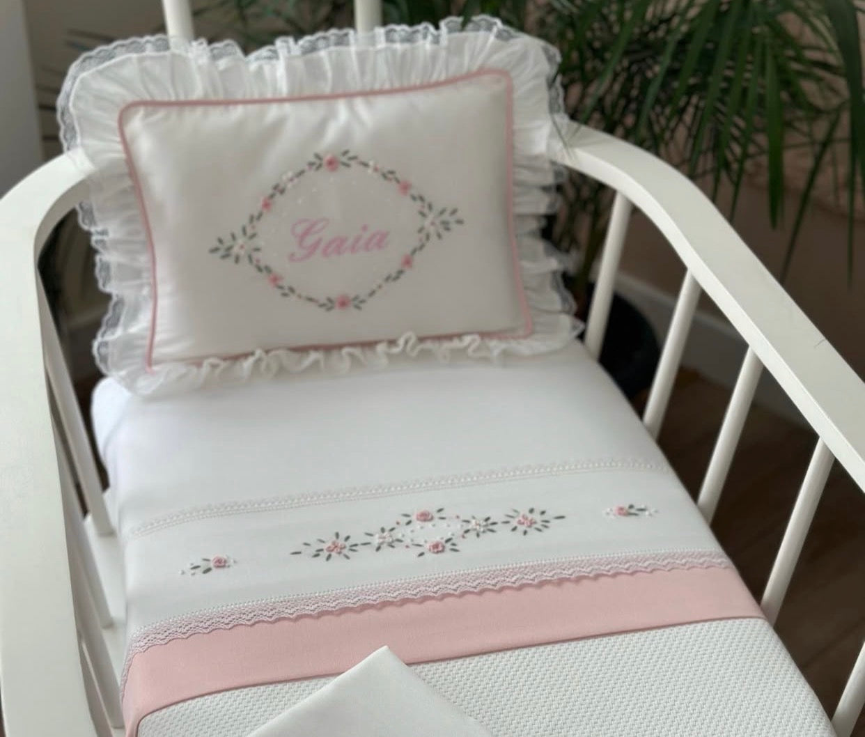 Lily Model Decorative Baby Pillow - Pink