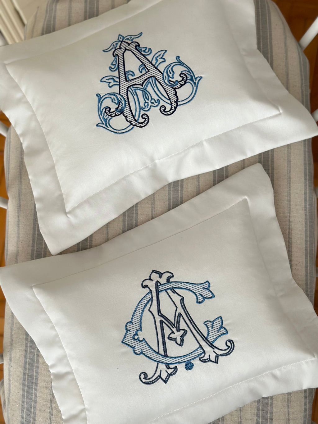Monogram Nakışlı Hastane Çıkışı Seti
