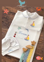 Yelkenli Deniz Serisi Hastane Çıkış Seti