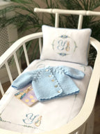 El İşi İşlemeli Peter Rabbitli Alt Açma & Portbebe