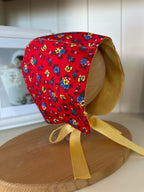Desenli Yazlık Bebek Bonnet Şapka