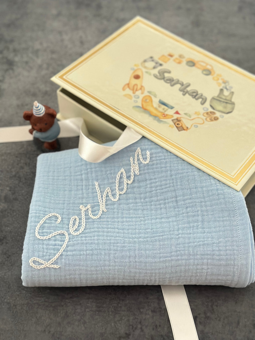 Kişiye Özel Bebek Hediye Kutusu İsimli