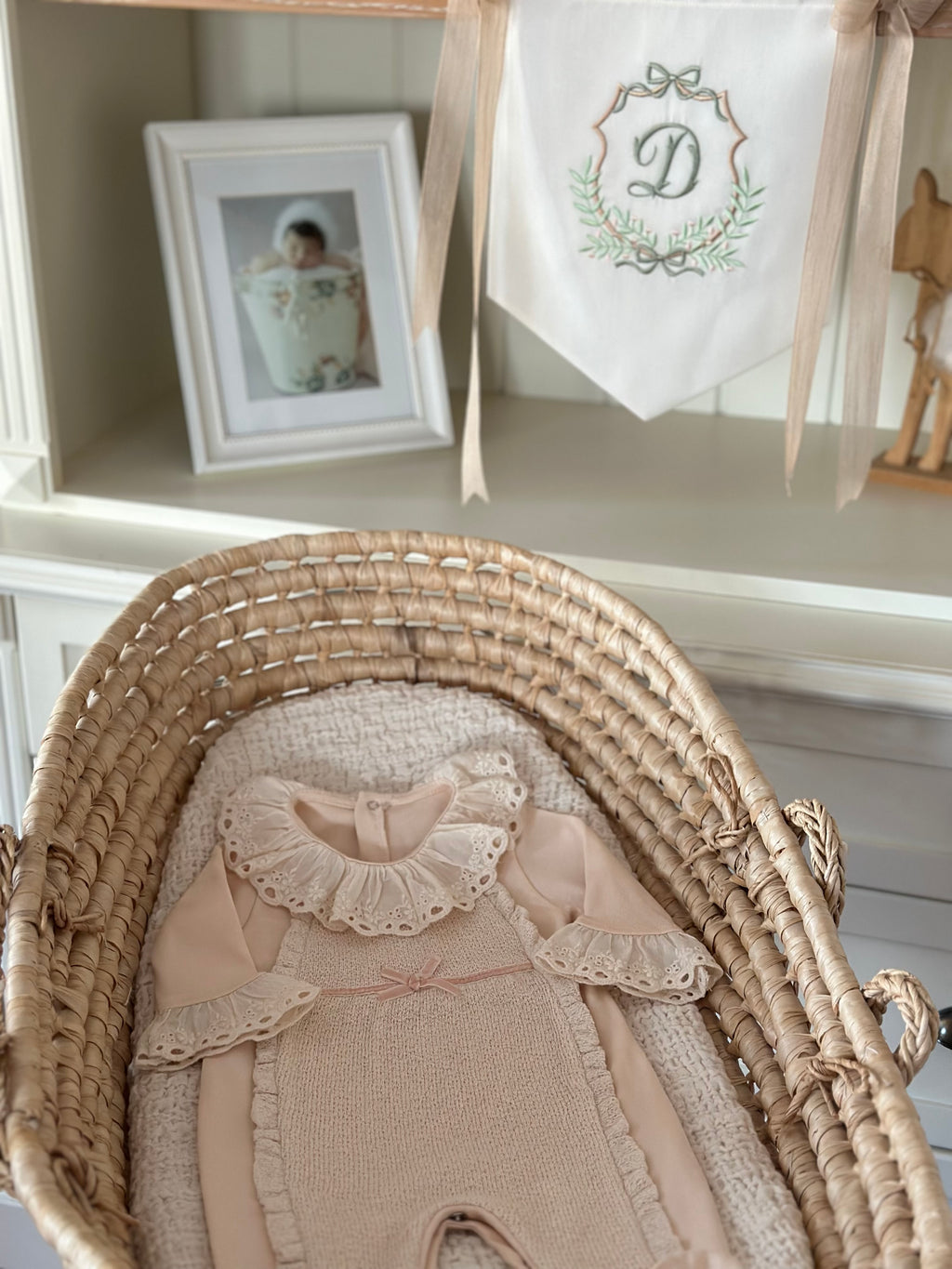 Somon Fisto Detaylı Kız Bebek Tulumu