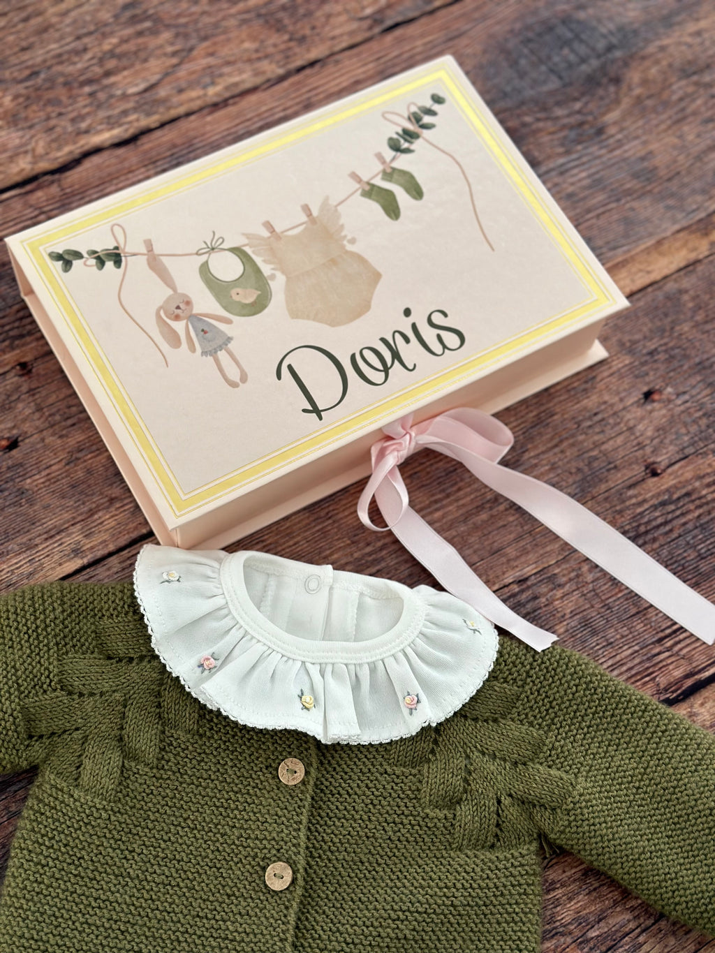 Kişiye Özel Hediye Bebek Kutusu Doris