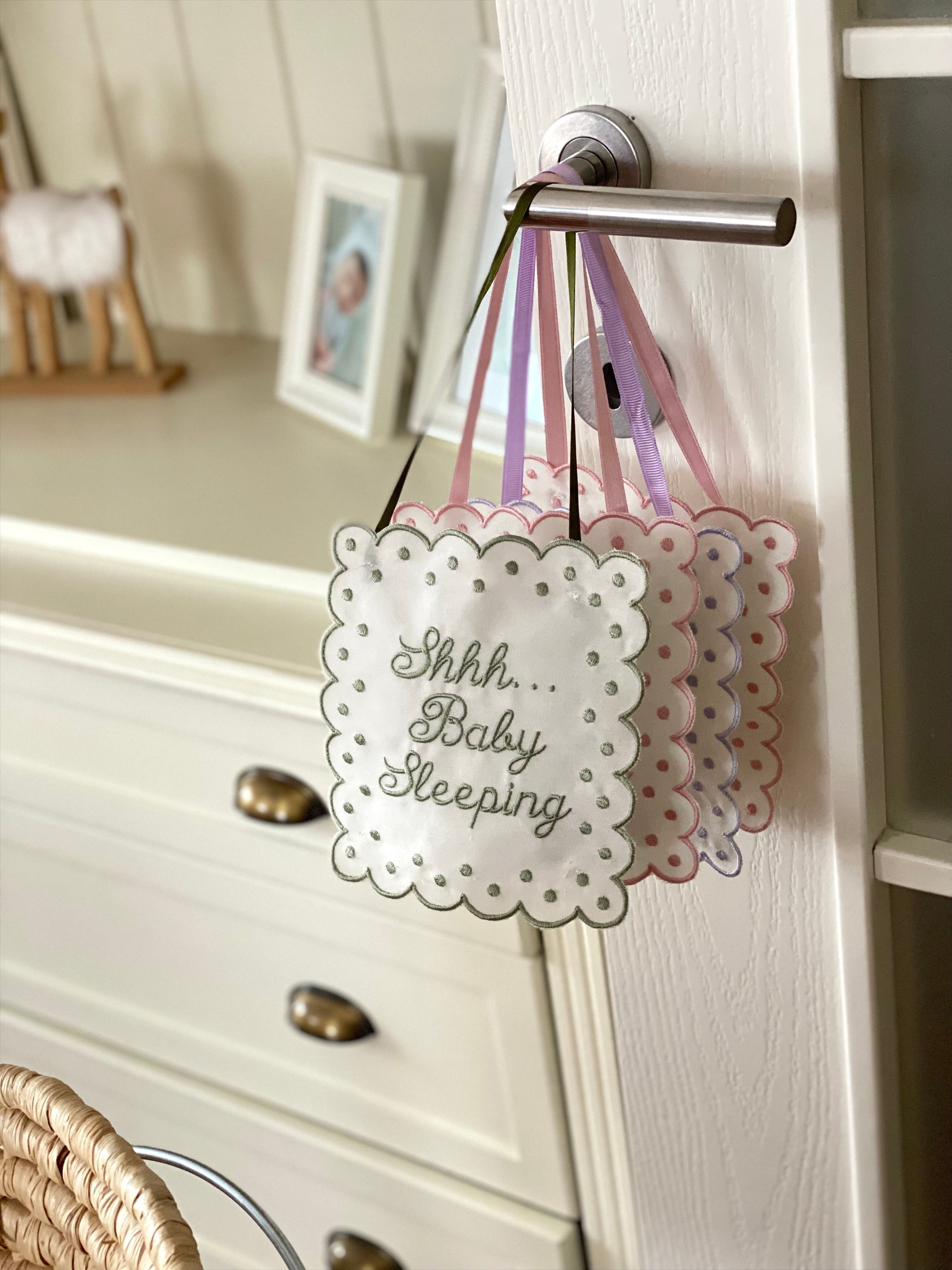 Keten Baby Sleeping Kapı Askısı Yastığı