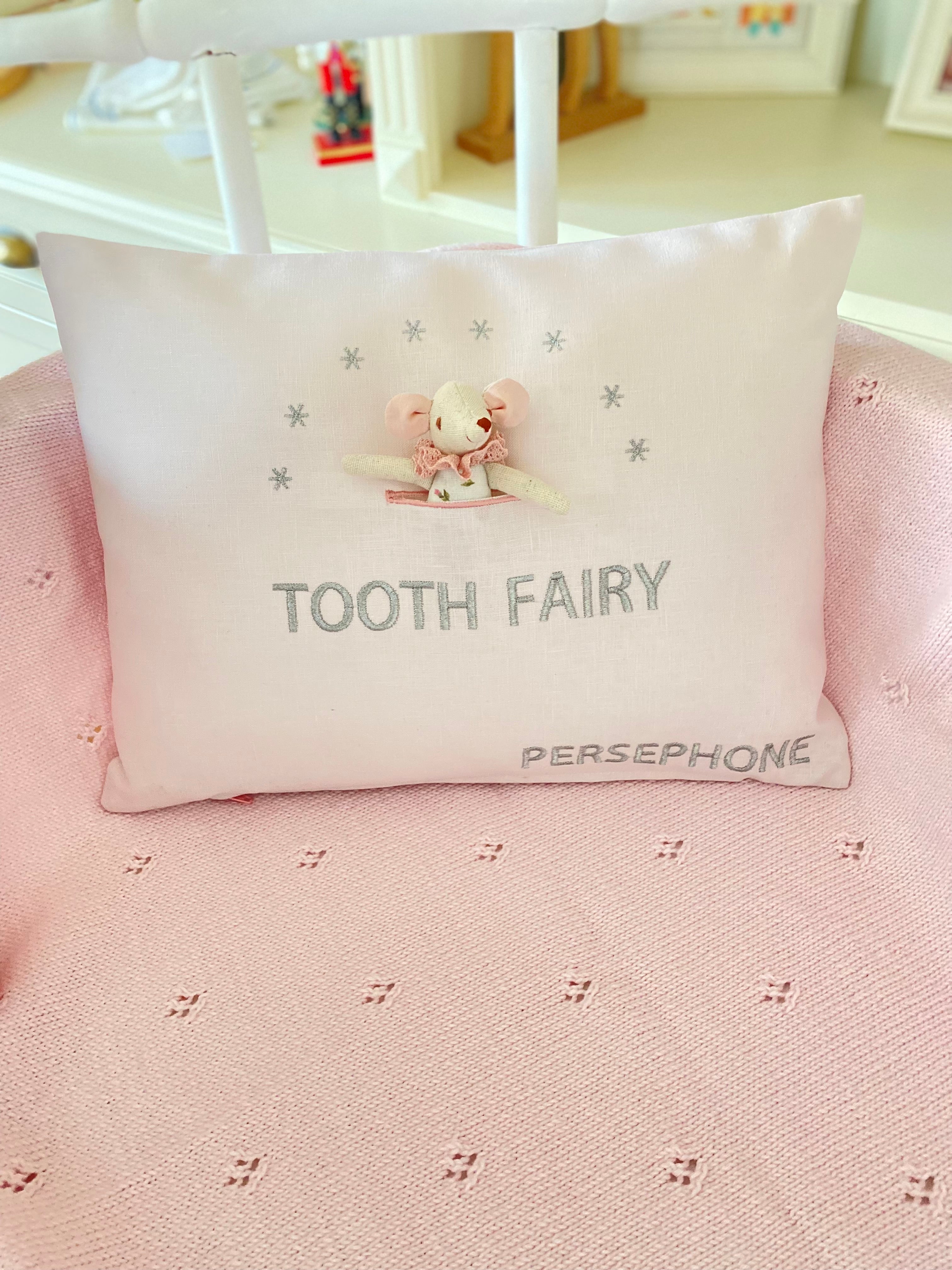 Personalized Tooth Fairy Pillow