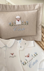 Lamb Model Decorative Baby Pillow