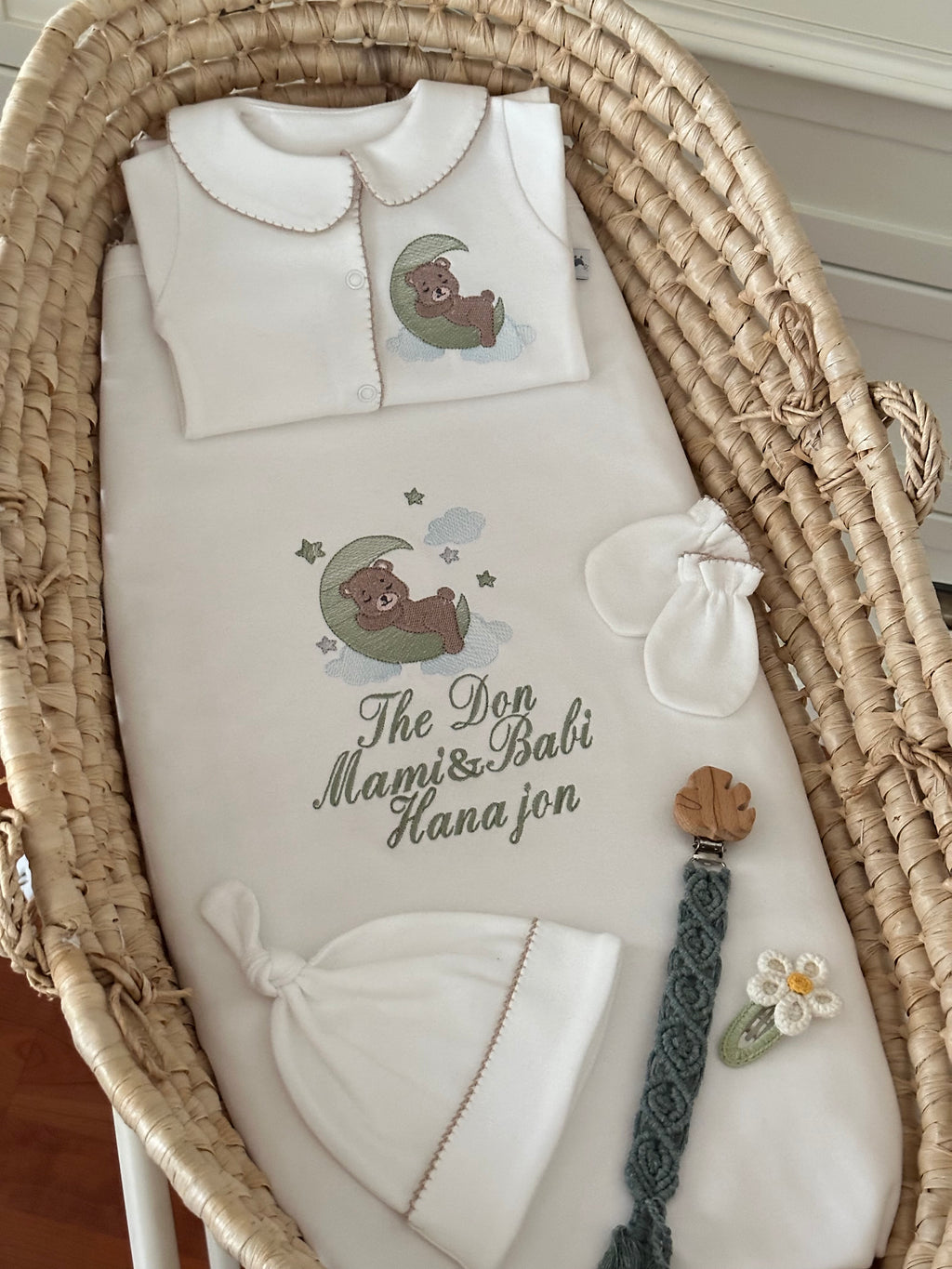 Uyuyan Sevimli Ayıcık Hastane Çıkışı Seti