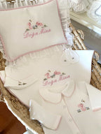 Rabbit Pink Organik Yenidoğan Seti