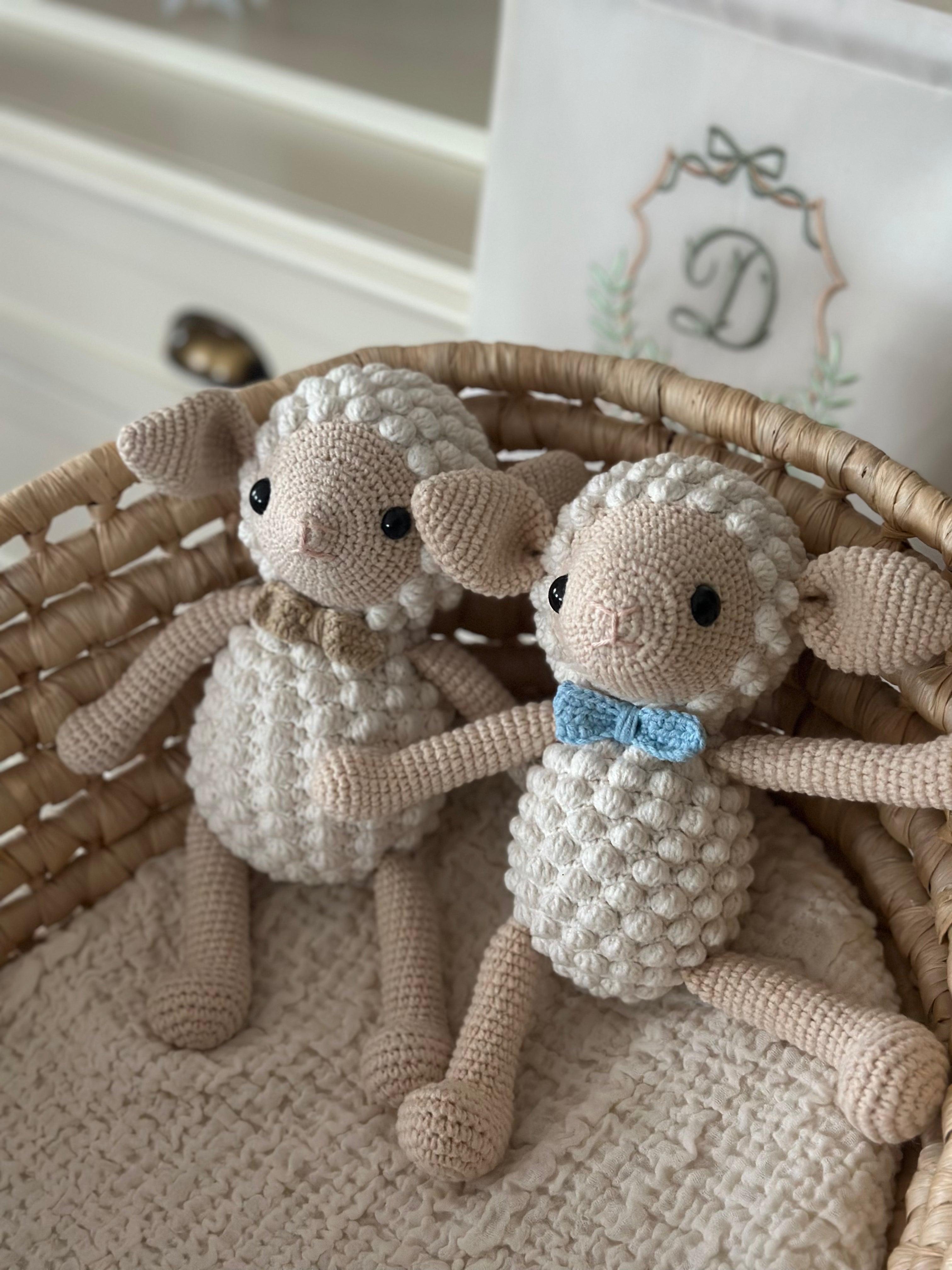Amigurumi Kuzu Model Bebek Seti – 3 Parça