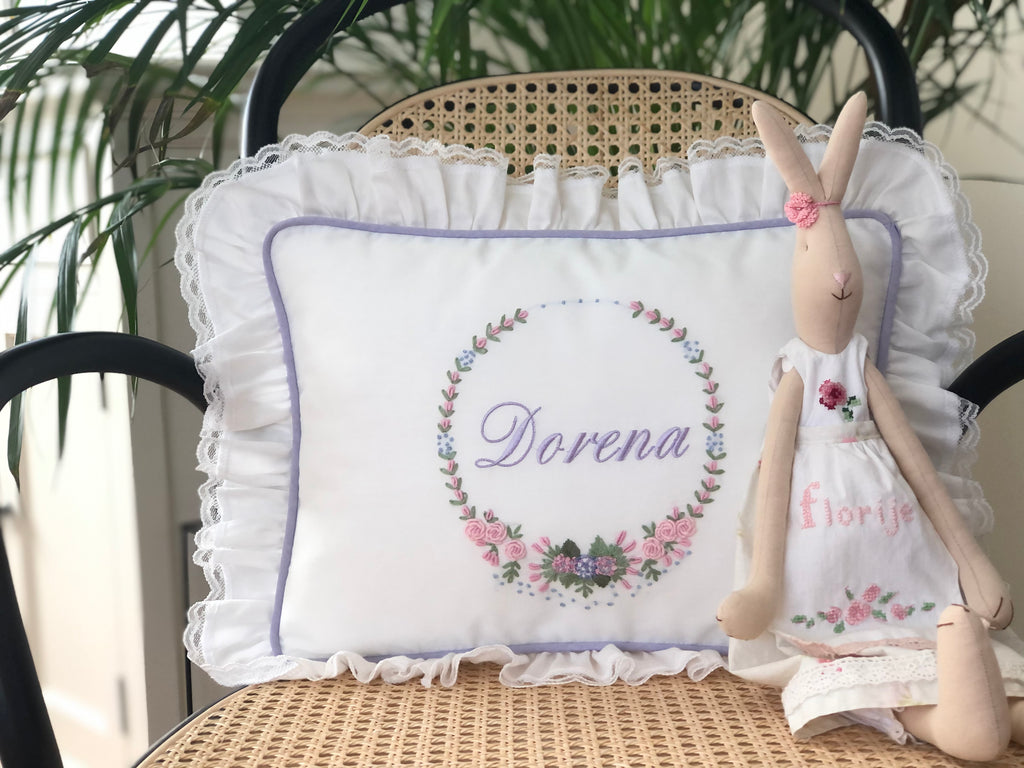 Ortanca Model Dekoratif Bebek Yastığı