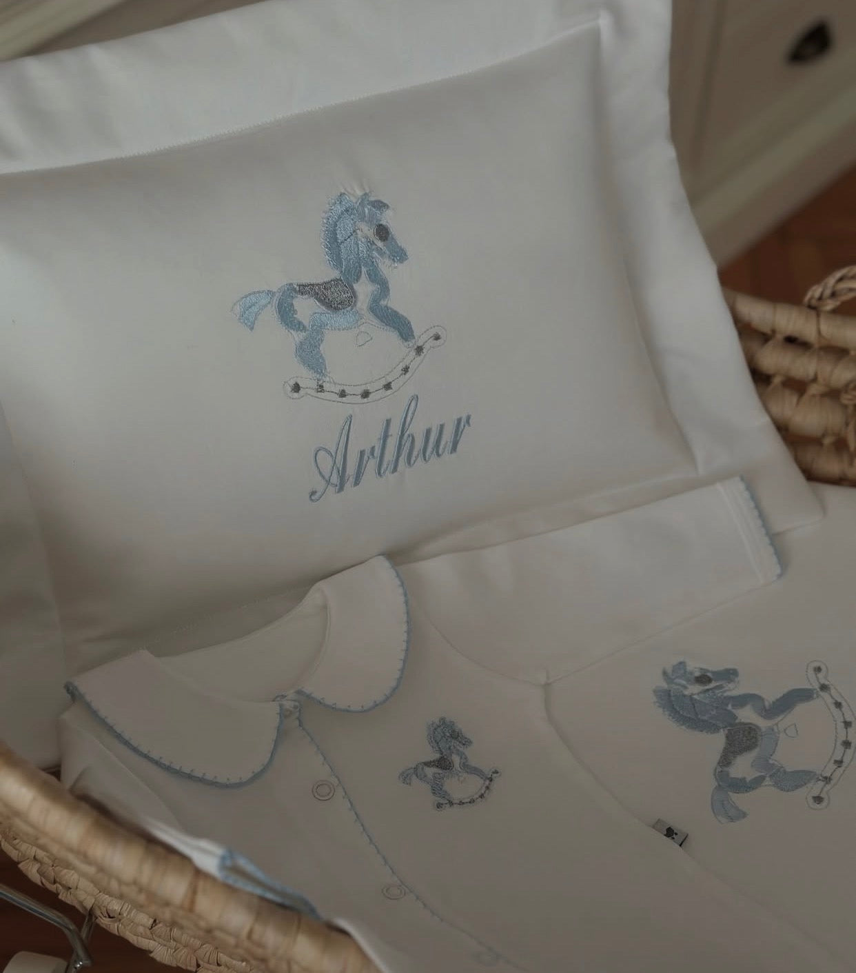 Carousel Model Decorative Baby Pillow