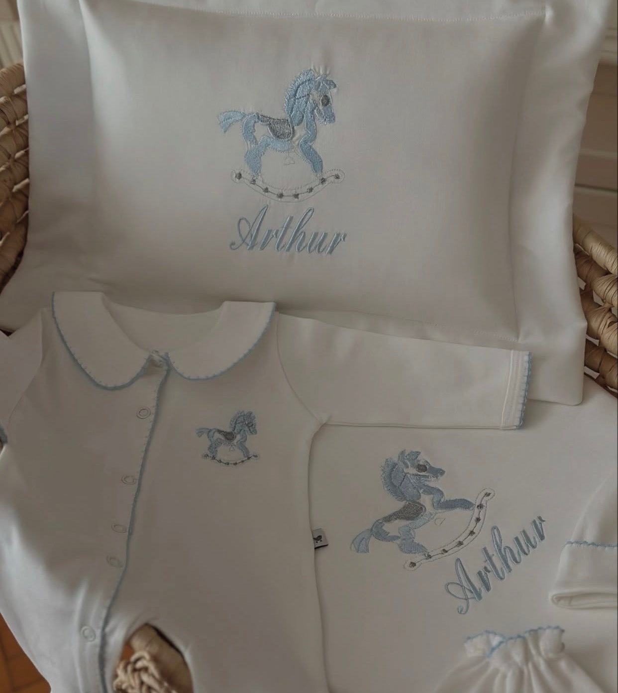 Carousel Model Decorative Baby Pillow