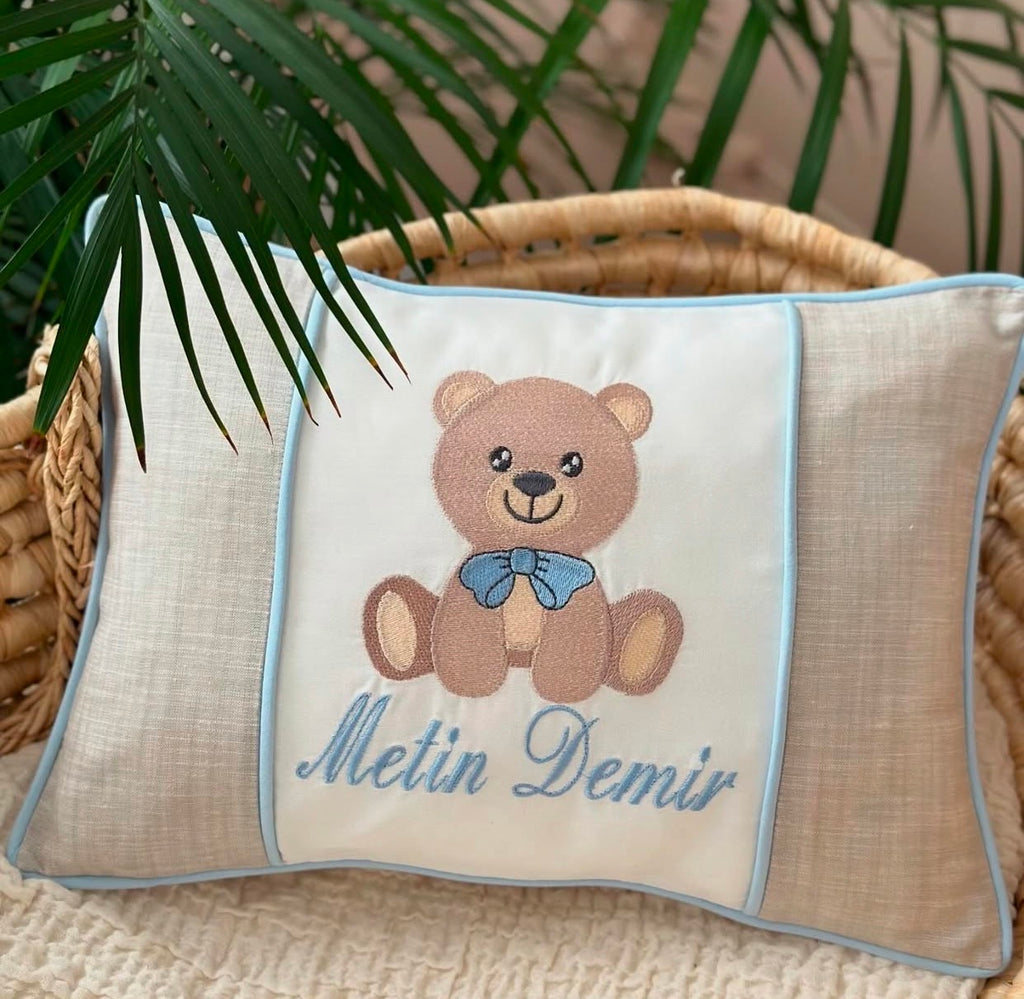 Teddy Bear Model Decorative Baby Pillow