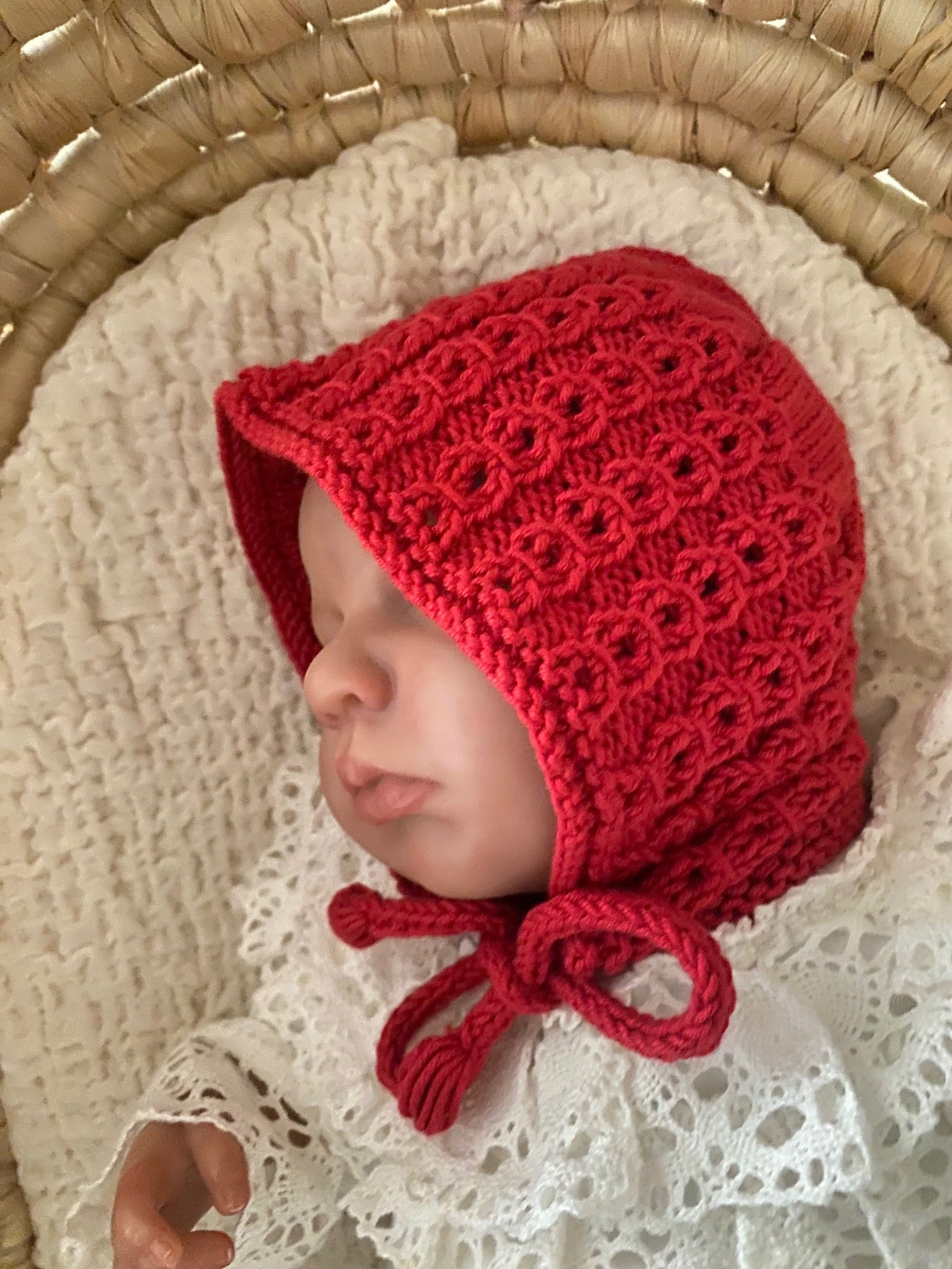 El Örgüsü Bebek Şapka