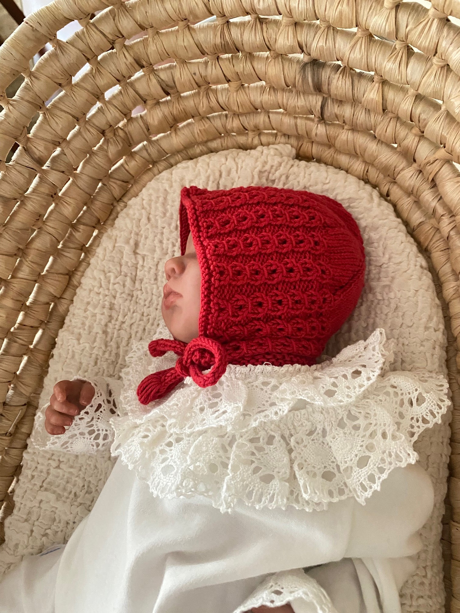 El Örgüsü Bebek Şapka