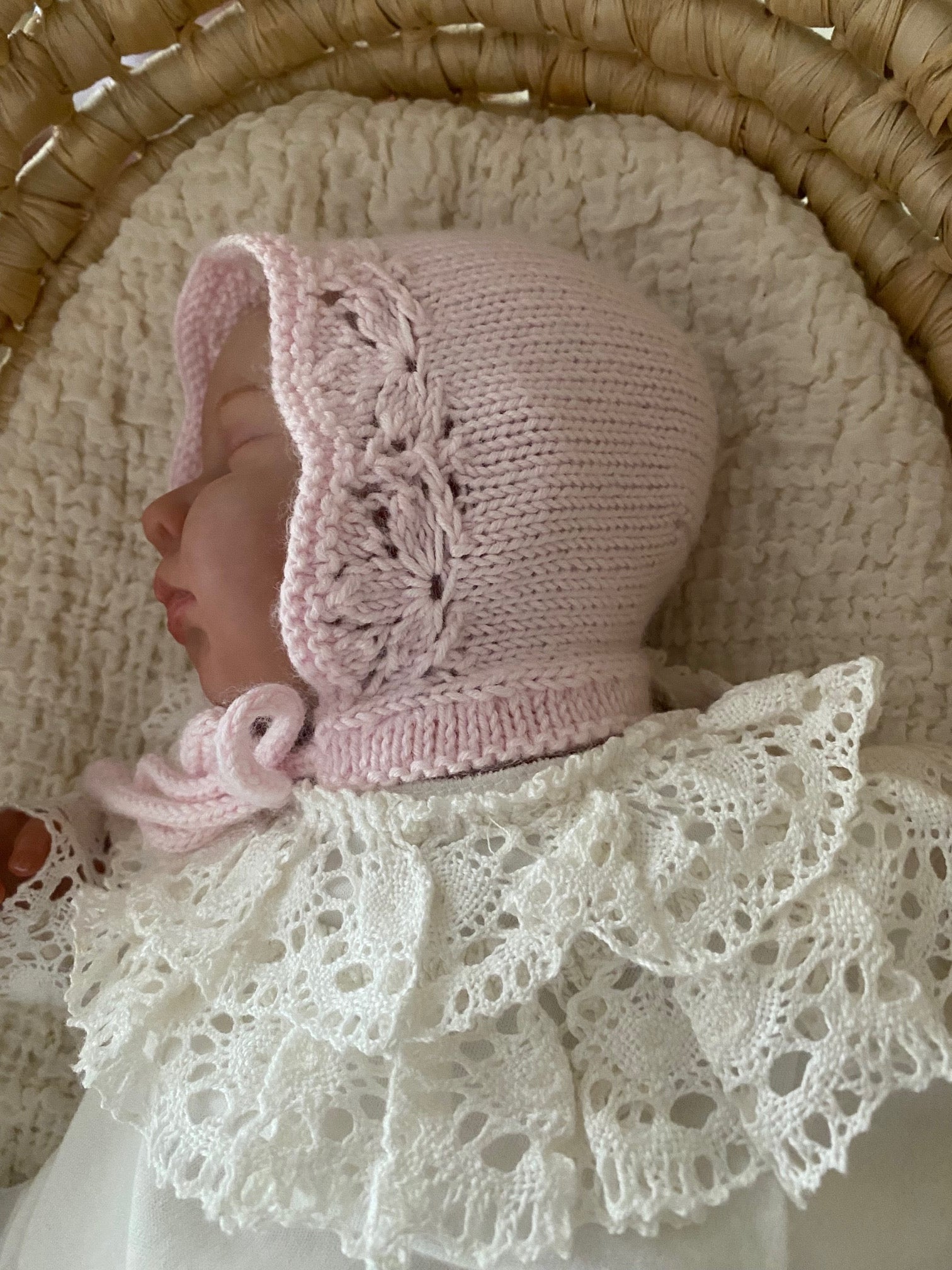 El Örgüsü Bebek Şapka