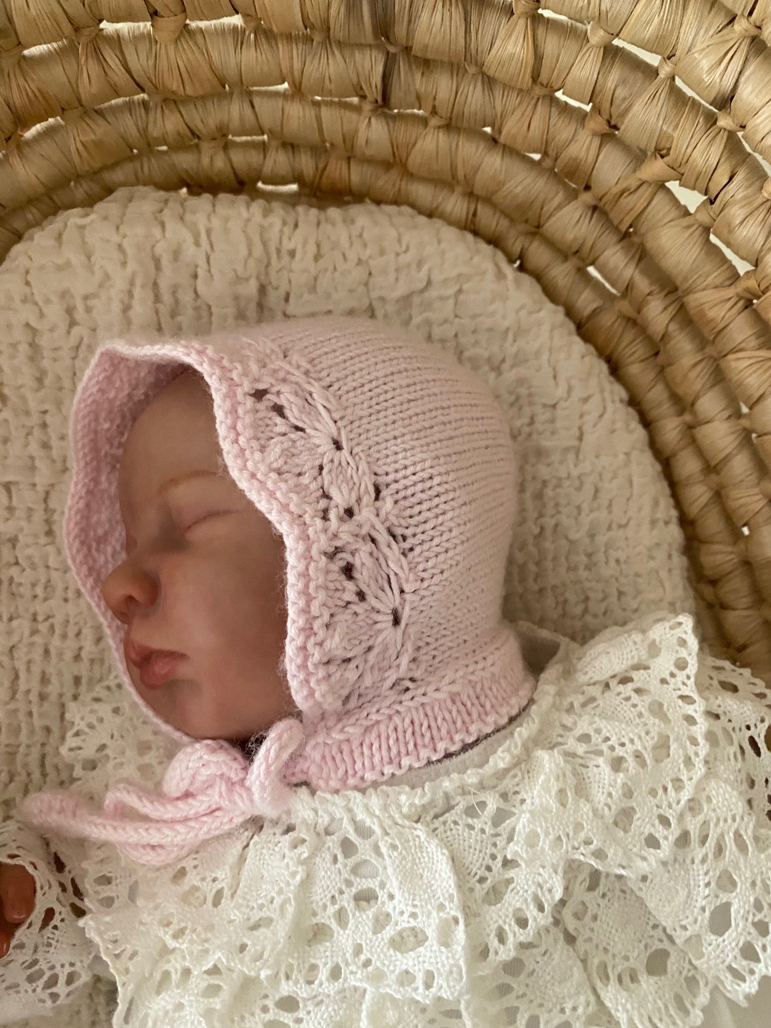 El Örgüsü Bebek Şapka