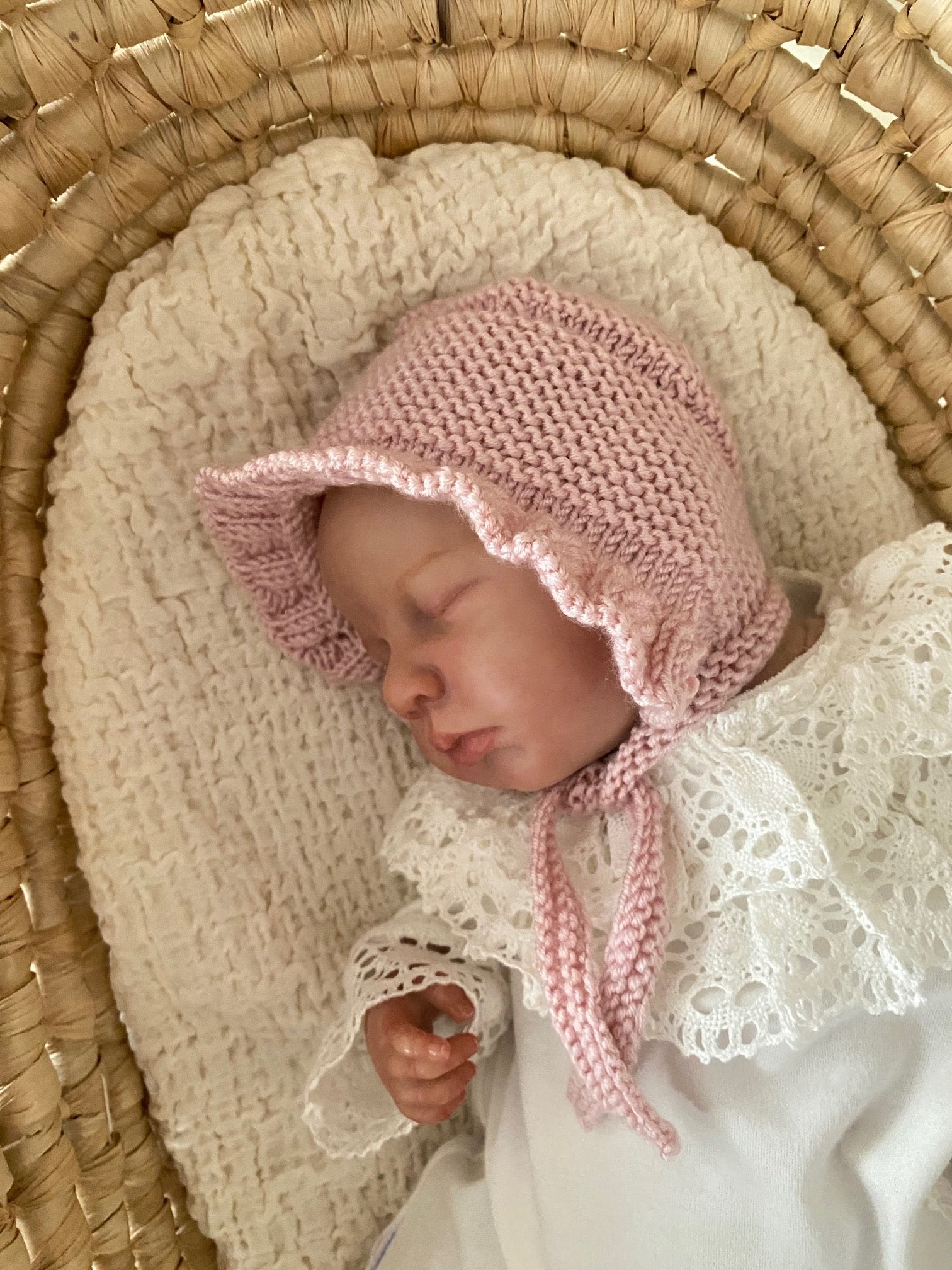 El Örgüsü Bebek Şapka