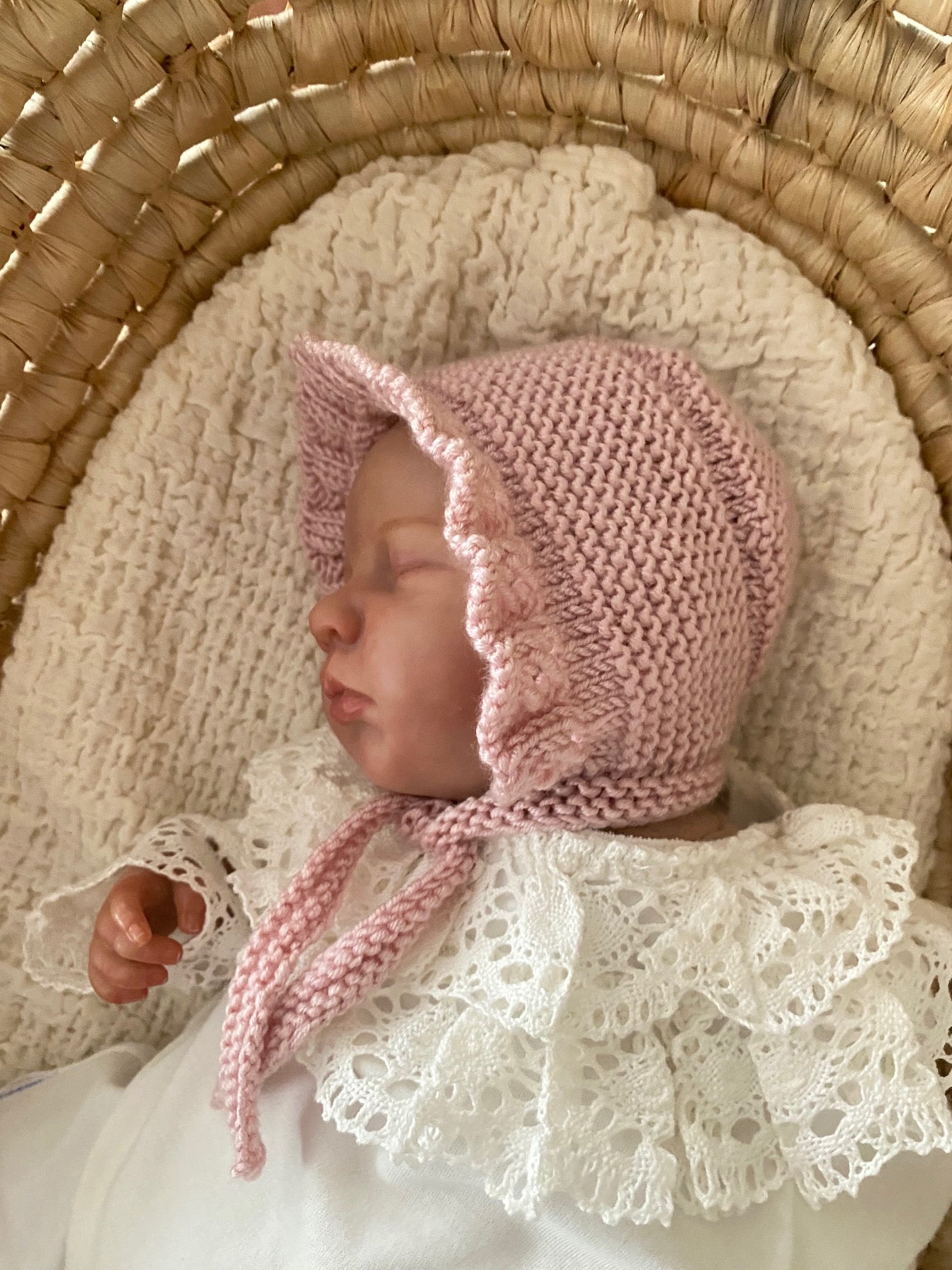 El Örgüsü Bebek Şapka