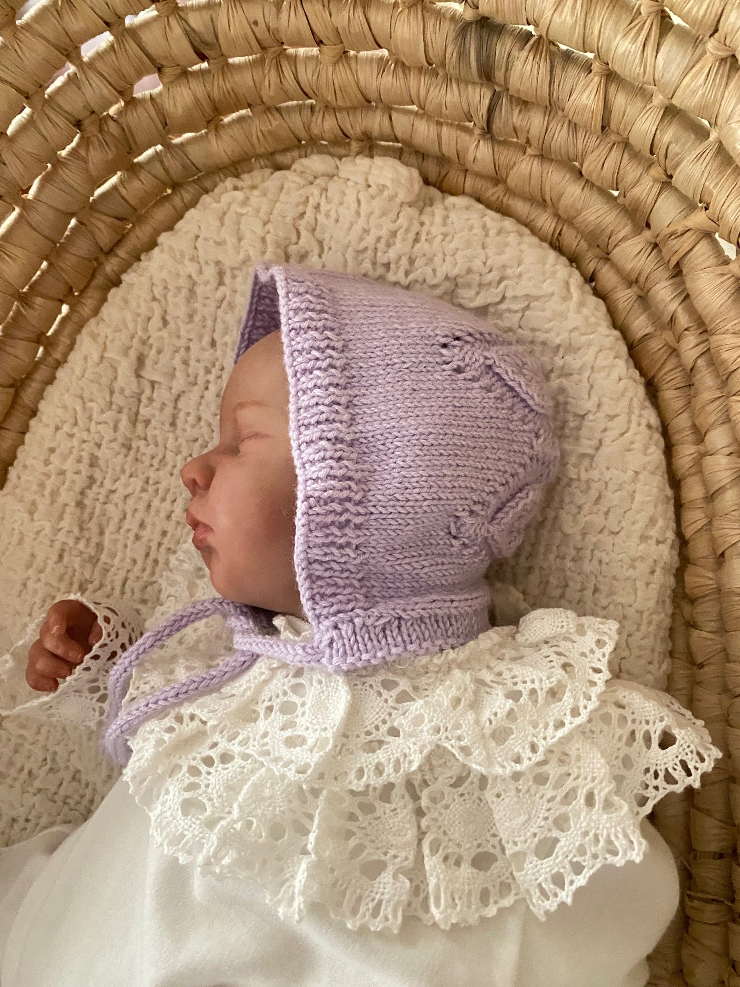 El Örgüsü Bebek Şapka