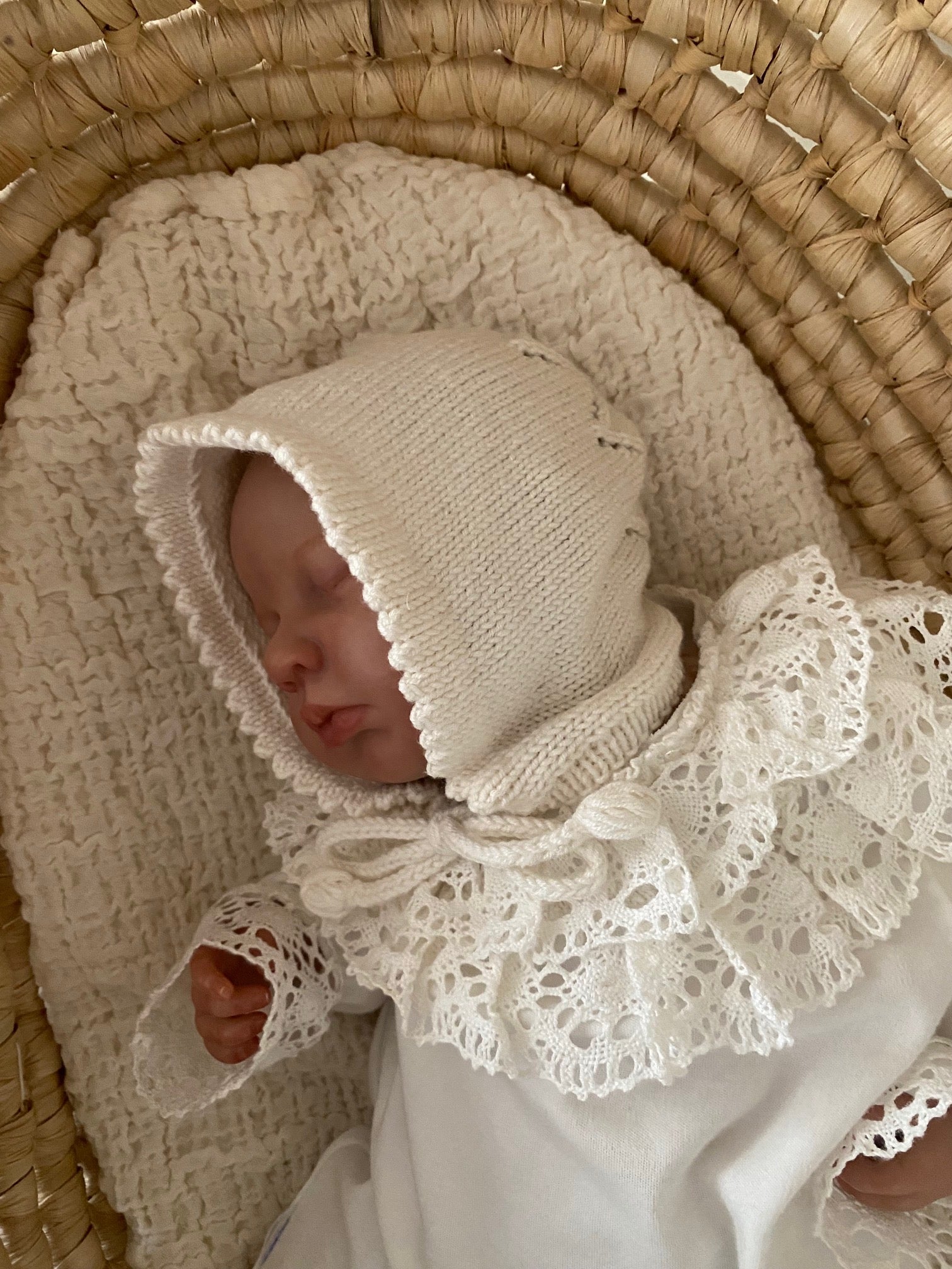 El Örgüsü Bebek Şapka