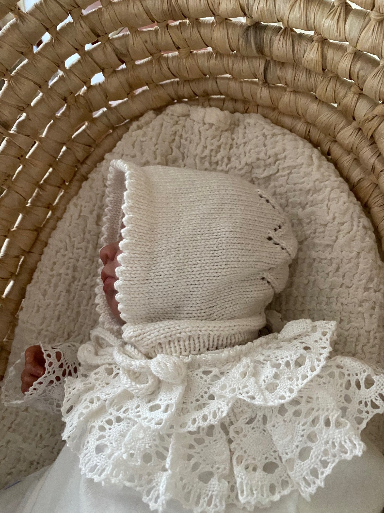 El Örgüsü Bebek Şapka